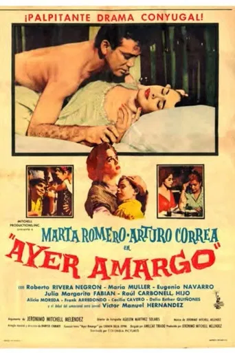 Ayer amargo poster