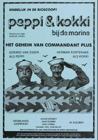 Peppi & Kokki bij de marine - Het geheim van Kommandant Plus poster