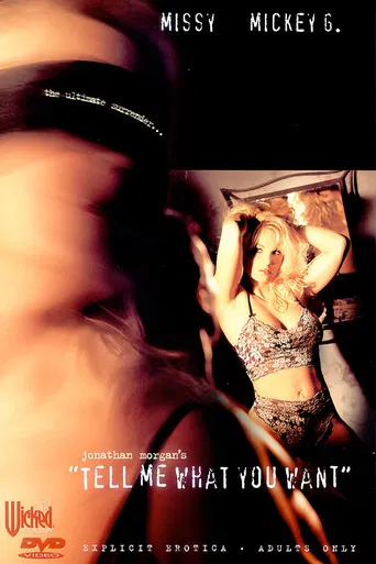 Tell Me What You Want poster