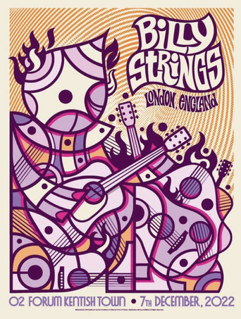 Billy Strings | 2022.12.07 — O2 Forum Kentish Town - London, England poster