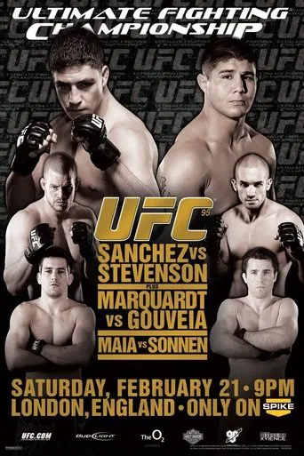 UFC 95: Sanchez vs Stevenson poster