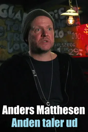 Anders Matthesen - Anden taler ud poster