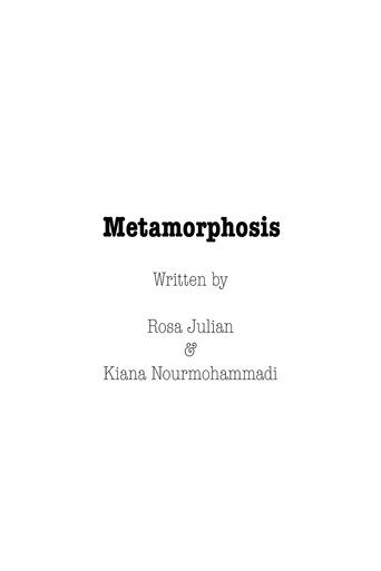 Metamorphosis poster