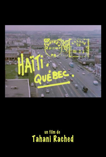 Haïti (Québec) poster