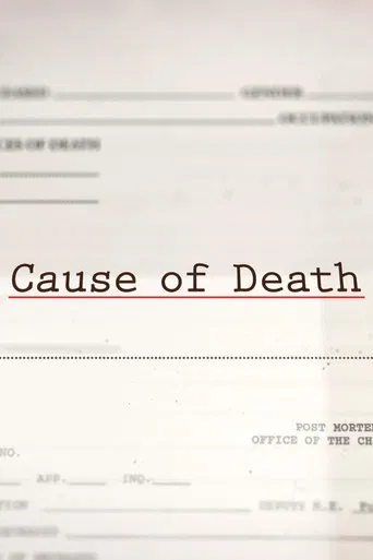 Cause of Death poster