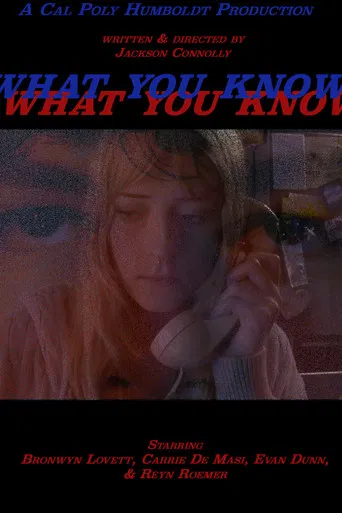 What You Know poster