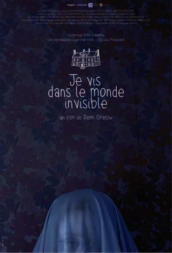 Je vis dans le monde invisible poster