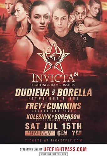 Invicta FC 24: Dudieva vs. Borella poster