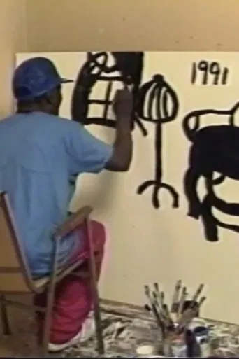 Freddie Brice Paints Two Paintings poster