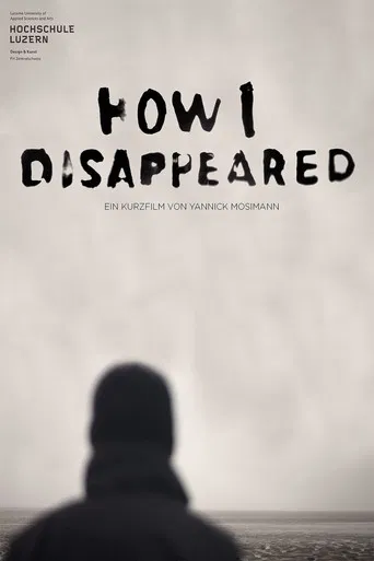 How i disappeared poster