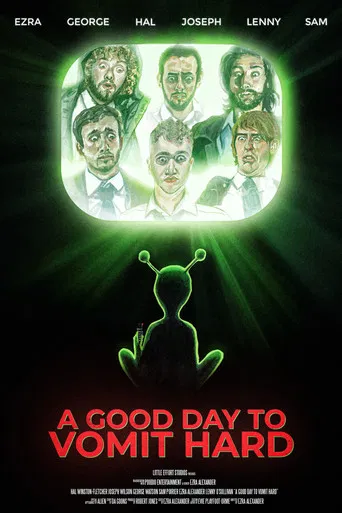 A GOOD DAY TO VOMIT HARD poster
