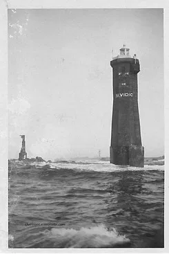 There was oil in Ouessant island poster