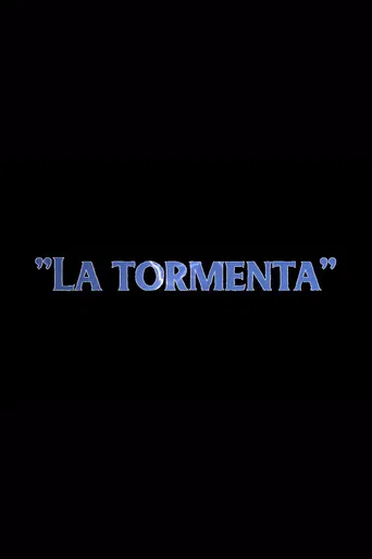 La tormenta poster