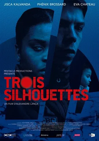 Trois silhouettes poster