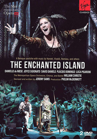 The Enchanted Island, a Baroque pastiche poster