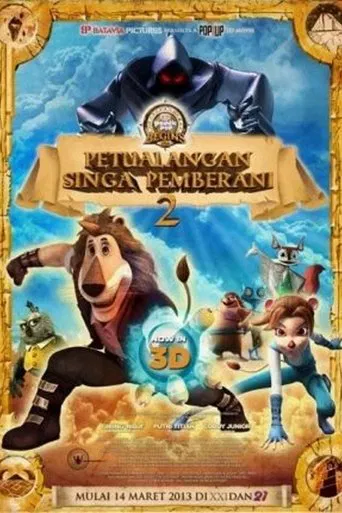 Petualangan Singa Pemberani 2 poster