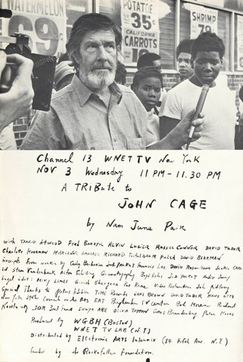 A Tribute to John Cage poster