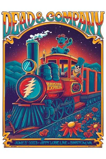 Dead & Company:2023-06-03 Jiffy Lube Live, Bristow, VA, USA poster