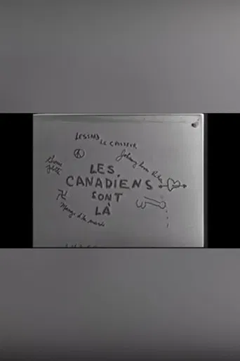 Les Canadiens sont là poster