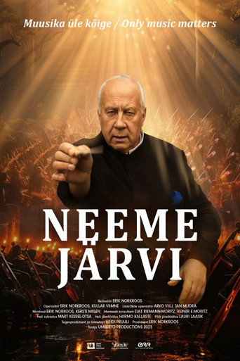 Neeme Järvi. Only Music Matters poster