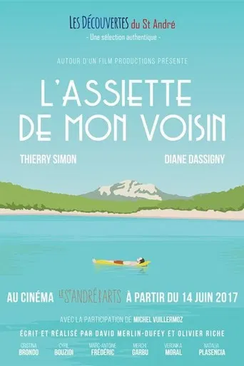 L'assiette de mon voisin poster