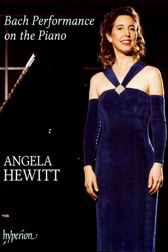 Bach Performance on the Piano poster