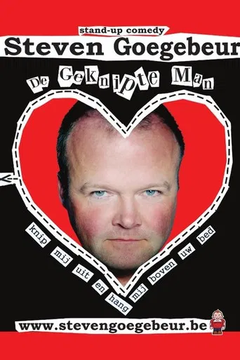 Steven Goegebeur: De geknipte man poster