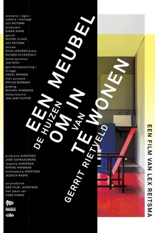 Rietveld Houses: A piece of furniture to live in poster