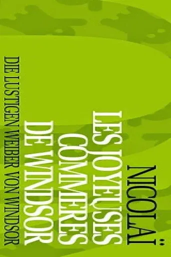 The Merry Wives of Windsor - Opéra Royal de Wallonie poster