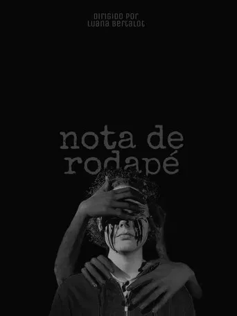 Nota de Rodapé poster