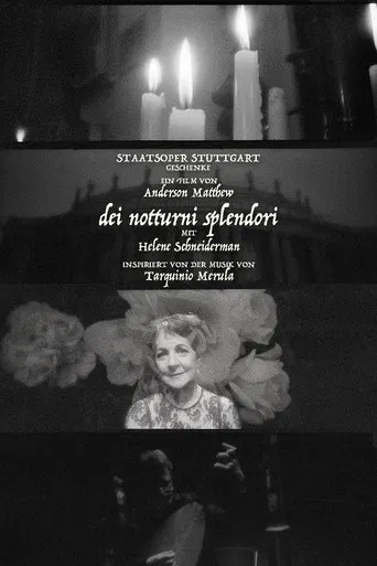 dei notturni splendori poster