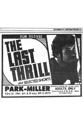 The Last Thrill poster