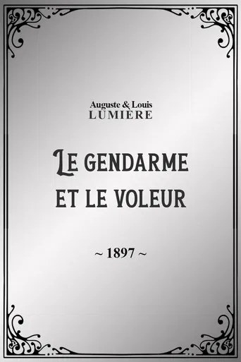 Le gendarme et le voleur poster