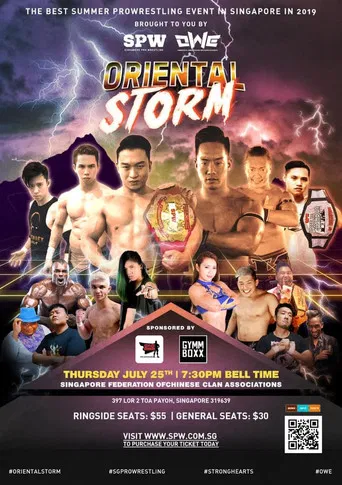 SPW vs. OWE: Oriental Storm poster