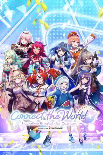 hololive English 1st Concert - Connect the World poster