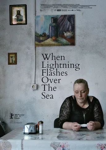 When Lightning Flashes Over the Sea poster