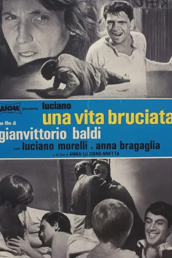 Luciano, una vita bruciata poster
