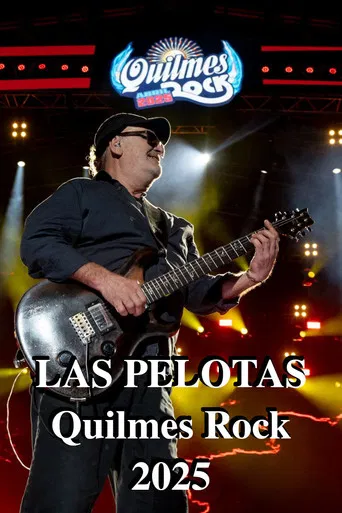 Las Pelotas - Quilmes Rock poster