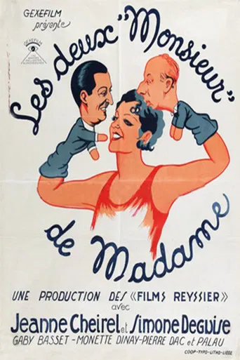 Les deux 'Monsieur' de Madame poster