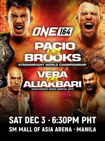 ONE 164: Pacio vs. Brooks poster