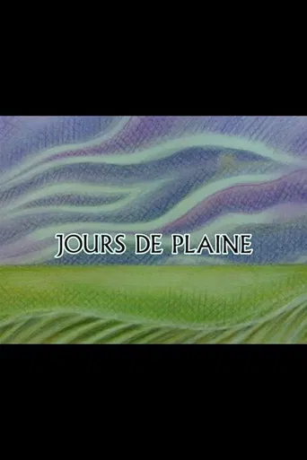 Jours de plaine poster