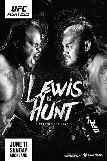 UFC Fight Night 110: Lewis vs. Hunt poster
