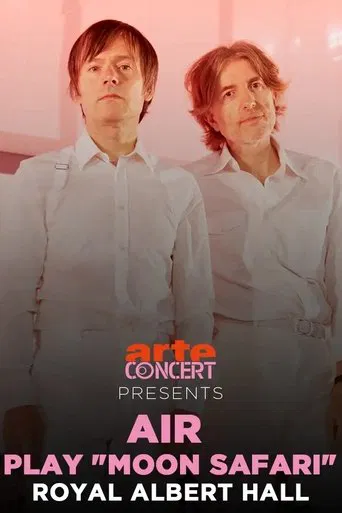 Air play "Moon Safari" @ Royal Albert Hall poster