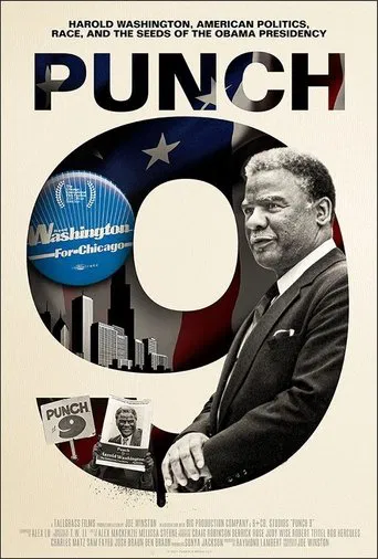 Punch 9 for Harold Washington poster