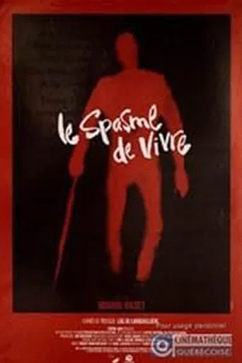 Le spasme de vivre poster