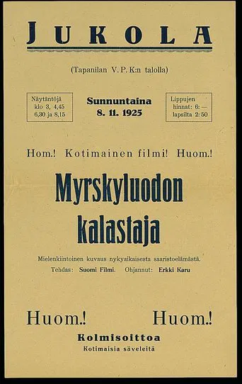 Myrskyluodon kalastaja poster