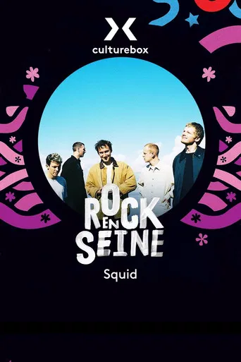 Squid - Rock en Seine 2022 poster