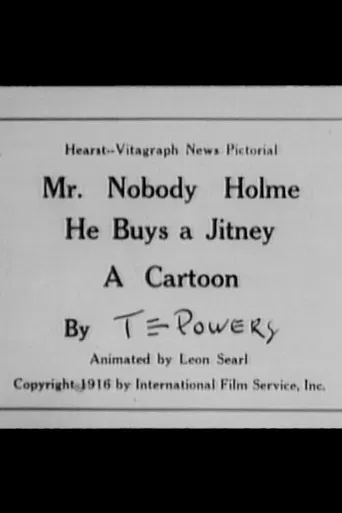 Mr. Nobody Holme: He Buys a Jitney poster
