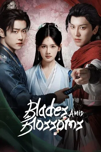 Blades Amid Blossoms poster