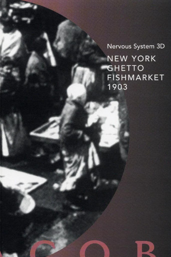 New York Ghetto Fishmarket 1903 poster